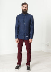 Button Up Shirt in Navy