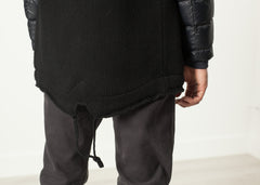 Hooded Parka in Black