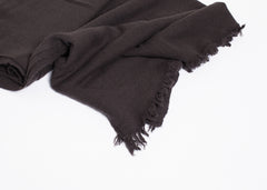 Simple Scarf in Old Black